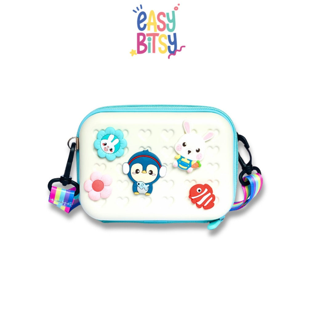 Easybitsy Tas Selempang Sling Bag Anak Perempuan TK-SD Jib Bitz – Koper Mini Tidak ada merek