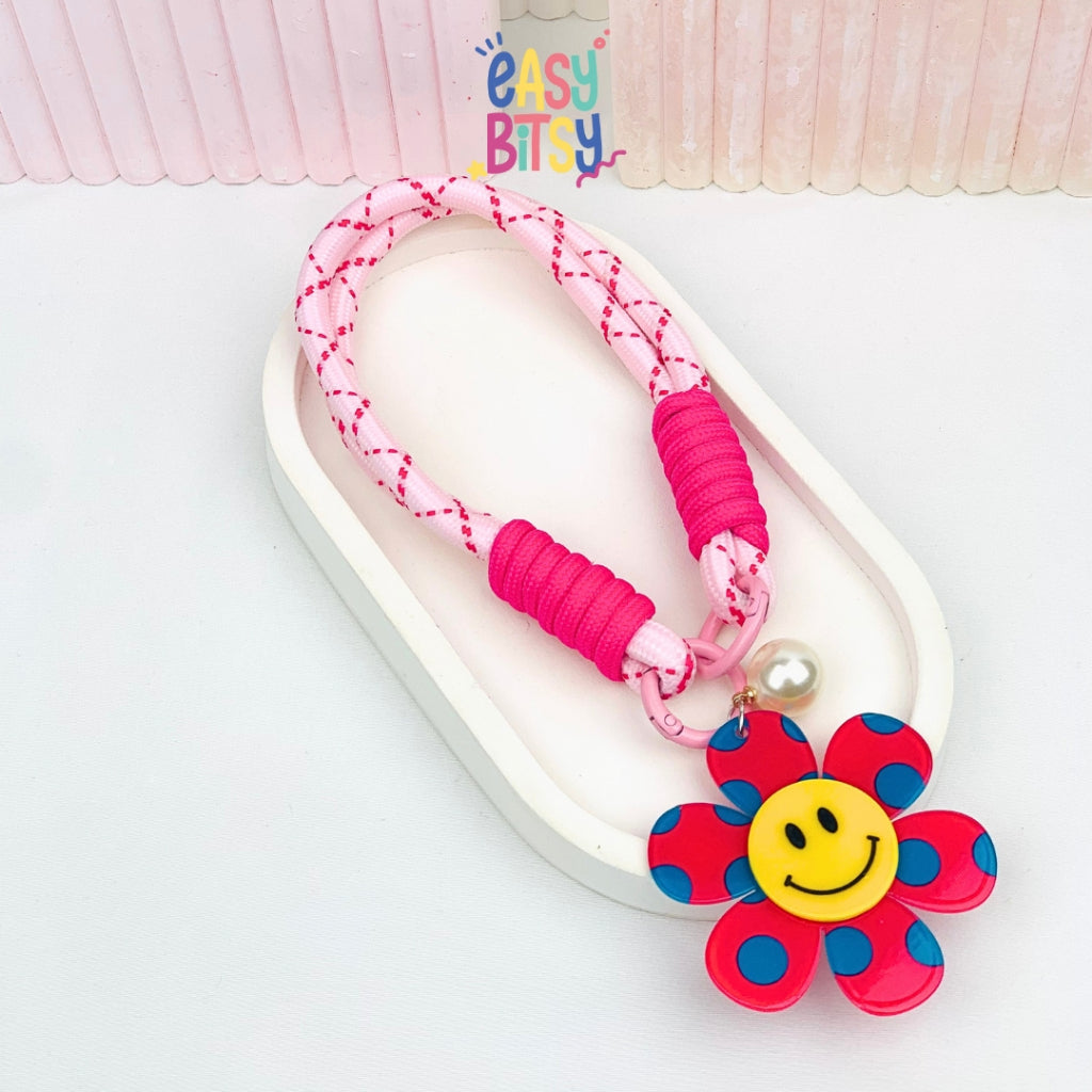 Easy Bitsy Keychain Gantungan Flower Tidak ada merek