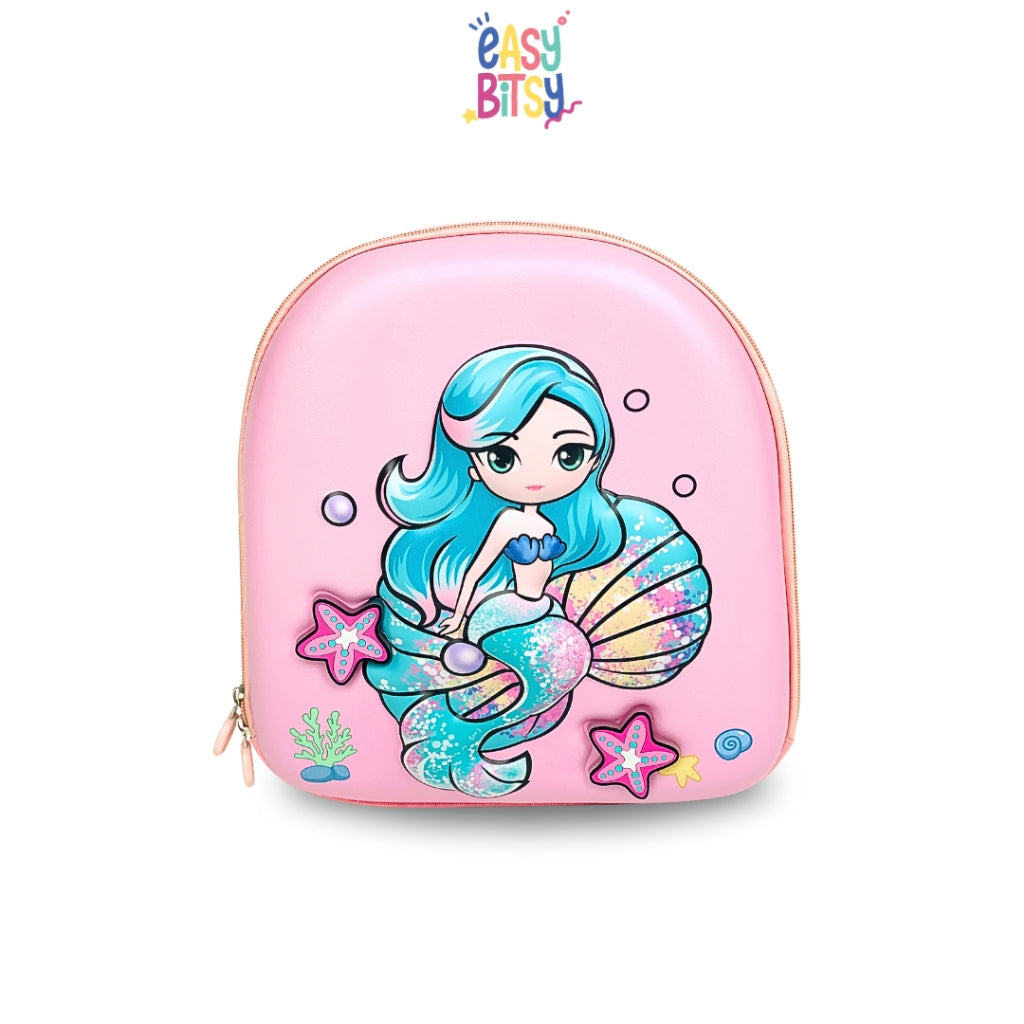 Easy Bitsy Tas Ransel Anak Paud Tk Quen Mermaid Tidak ada merek