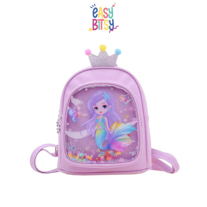 Easy Bitsy Tas Ransel Anak TK PAUD Unicorn Mermaid - Lady Queen Tidak ada merek