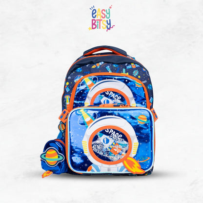 Easy Bitsy One Set Tas Sekolah Lunch Bag Dompet Mini Tidak ada merek