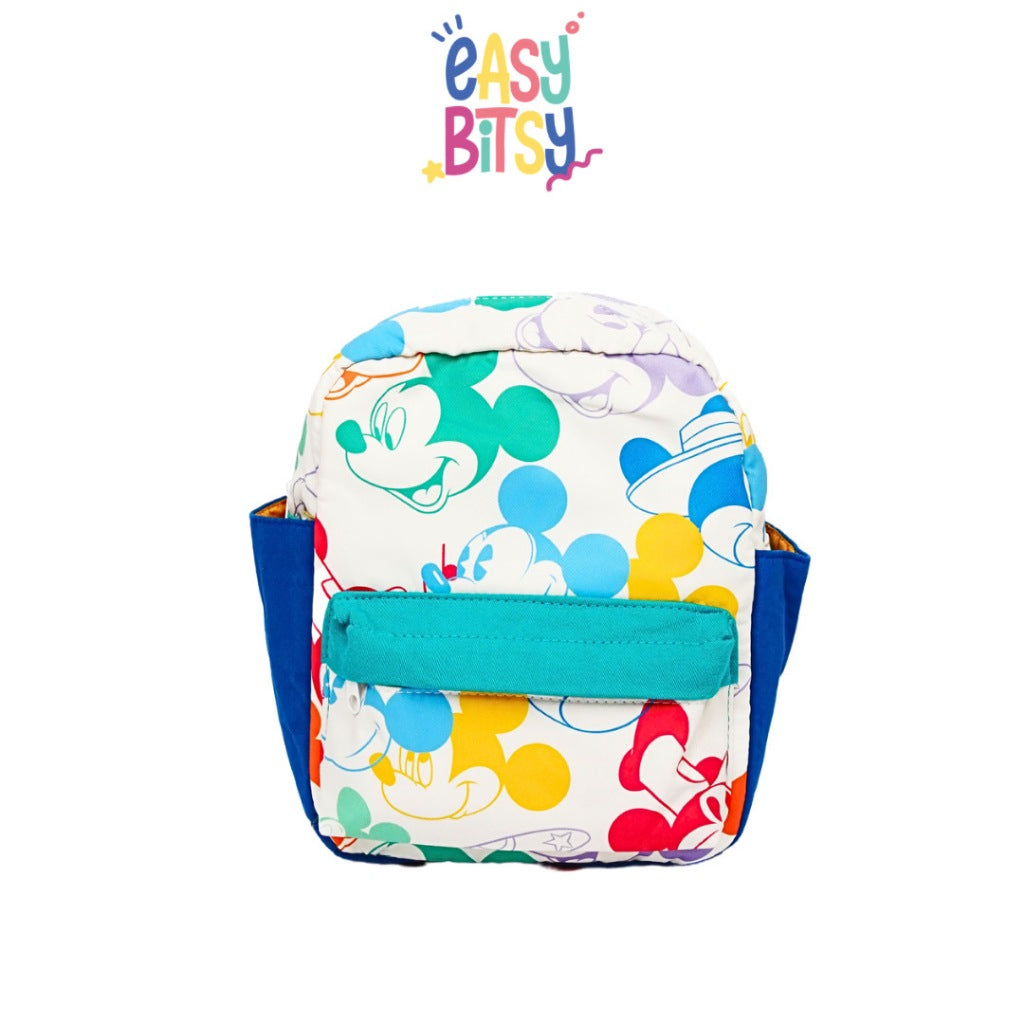 Easybitsy Tas Ransel Backpack Perempuan Laki-Laki PAUD-TK Premium Mickey Rainbow - ZR Tidak ada merek