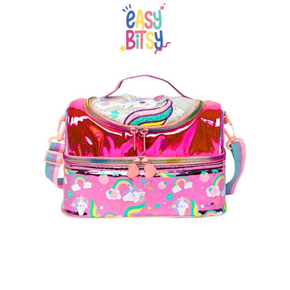Easybitsy Tas Bekal Lunch Bag Box Tempat Makan Anak Perempuan TK - SD Mermaid, Unicorn - Petter Tidak ada merek