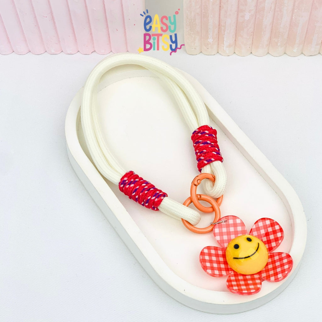 Easy Bitsy Keychain Gantungan Flower Tidak ada merek