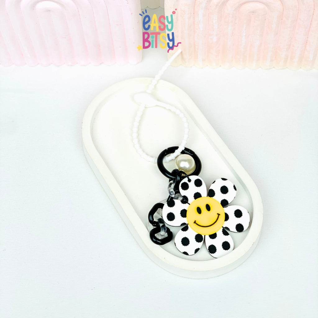 Easy Bitsy Keychain Gantungan Flower Tidak ada merek