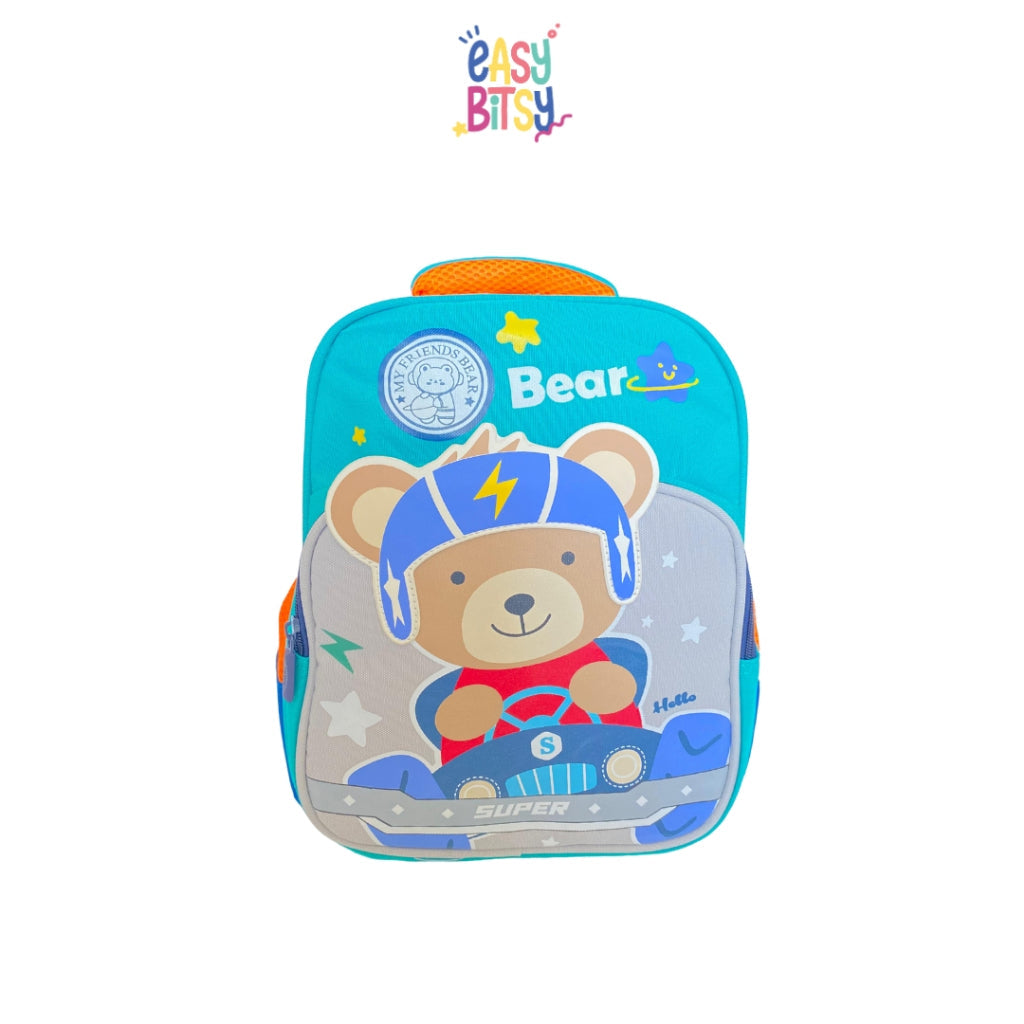 Easy Bitsy Tas Ransel TK SD Karakter Super Rabbit Bear - Stars Tidak ada merek