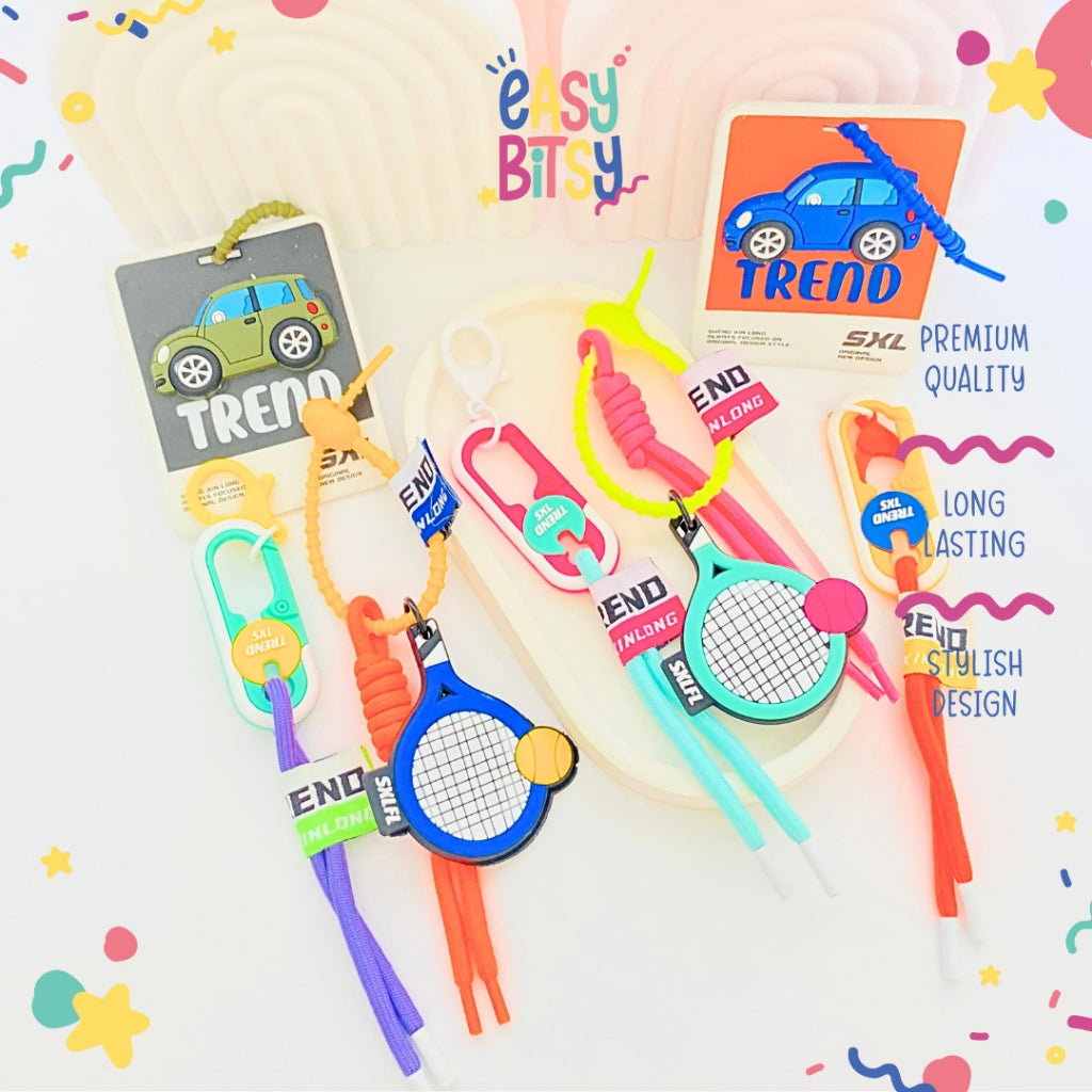 Easy Bitsy Keychain Gantungan Kunci Karet Tidak ada merek