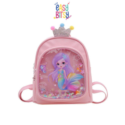 Easy Bitsy Tas Ransel Anak TK PAUD Unicorn Mermaid - Lady Queen Tidak ada merek