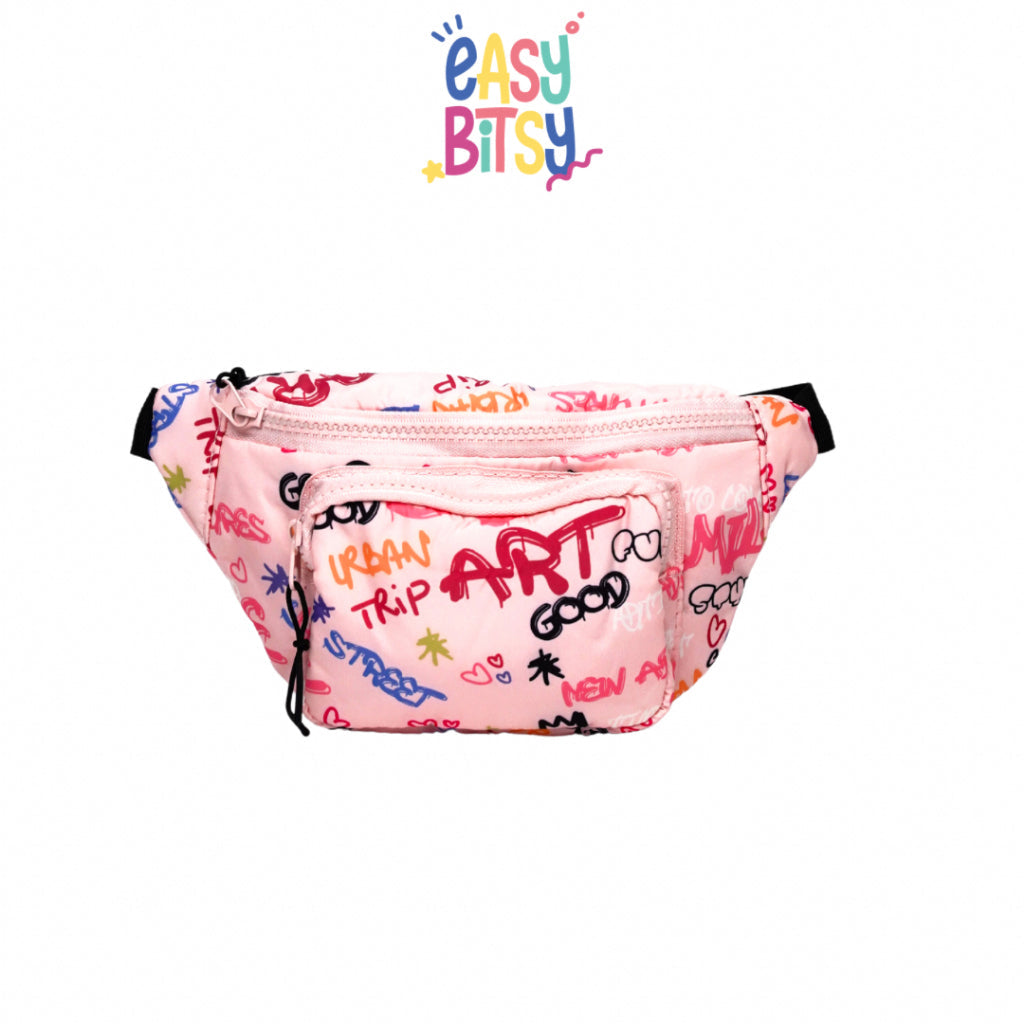 Easybitsy Tas Pinggang Waistbag Perempuan PAUD-TK Premium Mickey Mouse - ZR Tidak ada merek