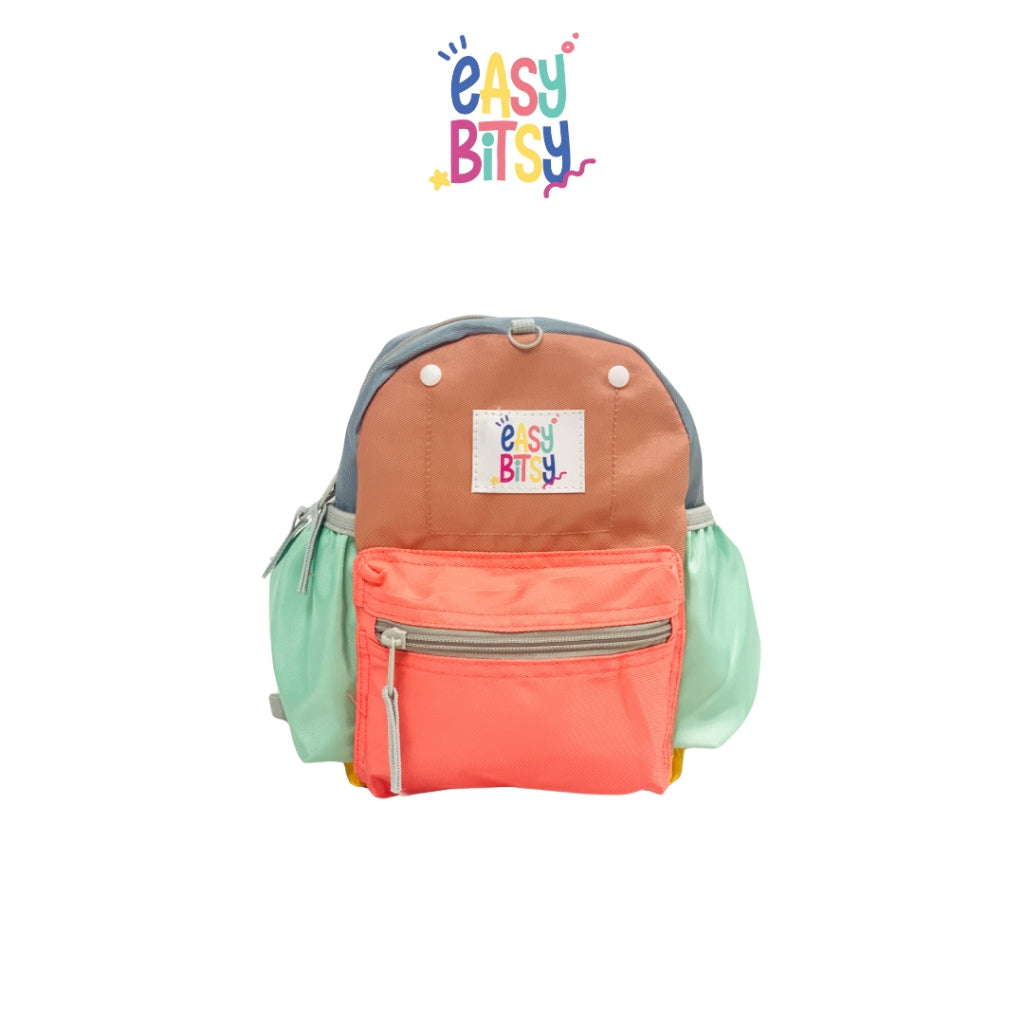 Easybitsy Tas Ransel Backpack Sekolah Flintstone Kecil Anak Laki-Laki Perempuan PAUD-TK - Colorful Tidak ada merek