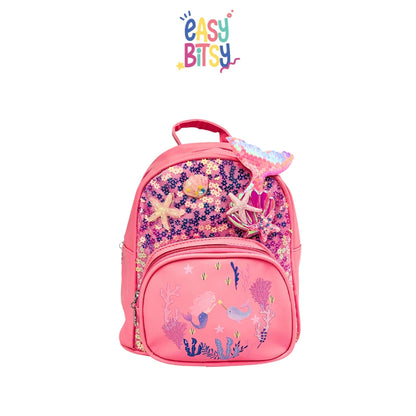 Easy Bitsy Tas Ransel Anak TK PAUD Perempuan Mermaid Tidak ada merek