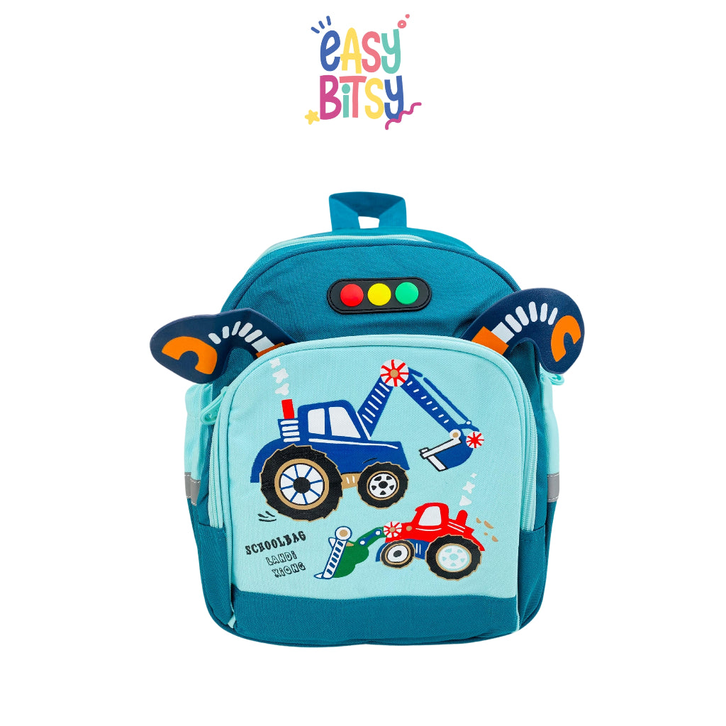 Easy Bitsy - Tas Ransel Anak Laki-laki PAUD TK - Truck Tidak ada merek
