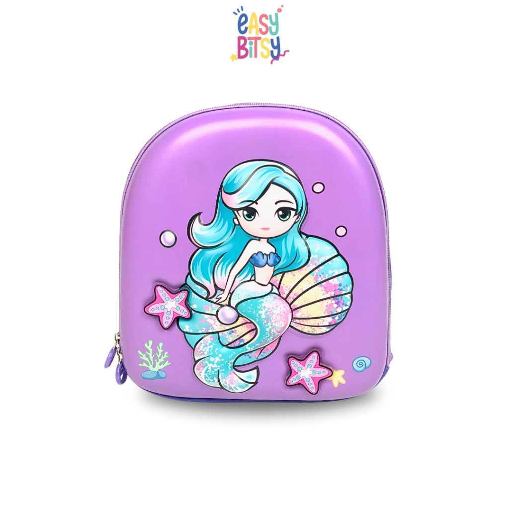 Easy Bitsy Tas Ransel Anak Paud Tk Quen Mermaid Tidak ada merek
