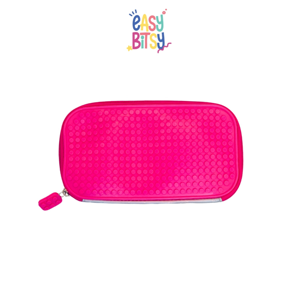Easy Bitsy - Pensil Case Tempat Pensil Anak Laki-Laki Perempuan All Ages  Pixel Bits - Lego Tidak ada merek