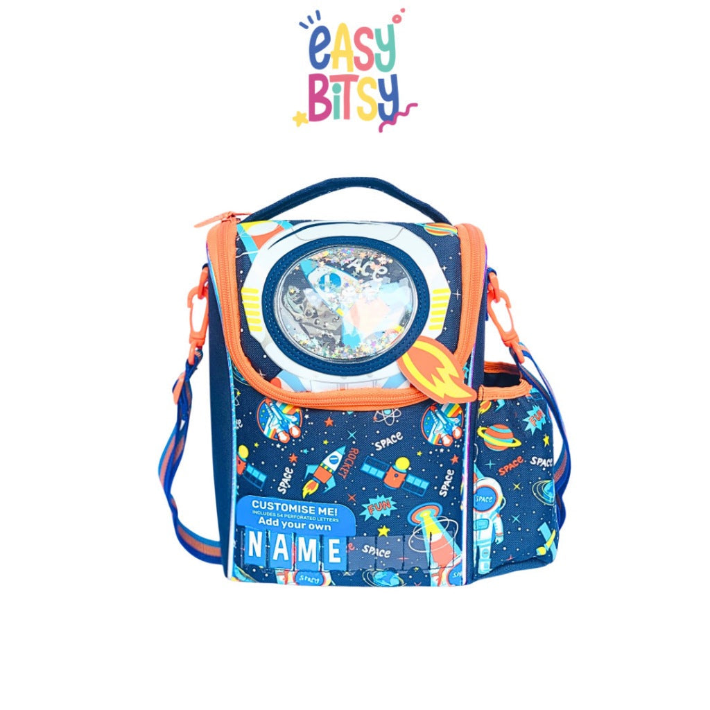 Easybitsy Tas Bekal Lunch Bag Box Tempat Makan Anak Laki-Laki TK - SD Astronot, Dino - Shifu Tidak ada merek