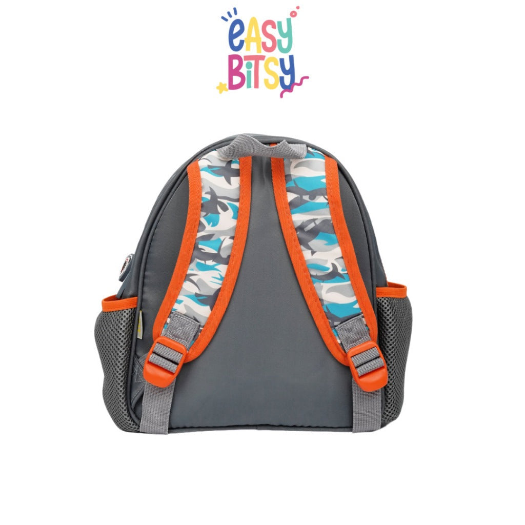 Easybitsy Tas Ransel Backpack Sekolah Anak Laki-Laki PAUD-TK Shark, Soccer, Dino - Ariel Tidak ada merek
