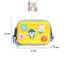 Easybitsy Tas Selempang Sling Bag Anak Perempuan TK-SD Jib Bitz – Koper Mini Tidak ada merek