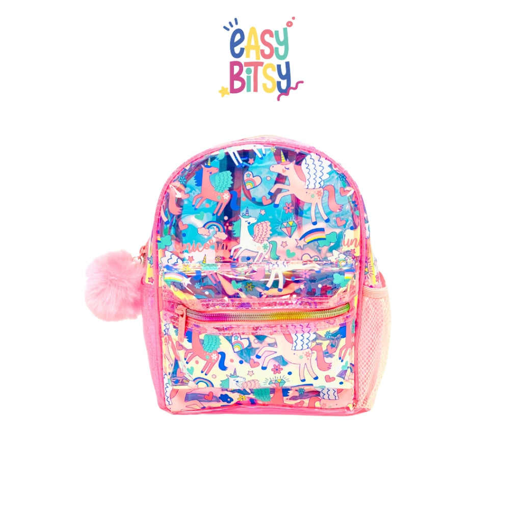 Easybitsy Tas Ransel Backpack  Holo Anak Perempuan PAUD-TK  Mermaid, Unicorn, Cat - Mulan Tidak ada merek