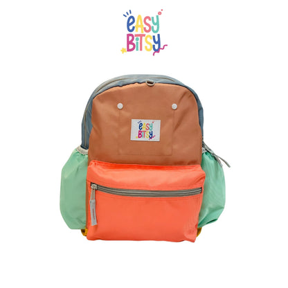 Easybitsy Tas Ransel Backpack Sekolah Flintstone Sedang Anak Laki-Laki Perempuan TK SD - Colorful Tidak ada merek