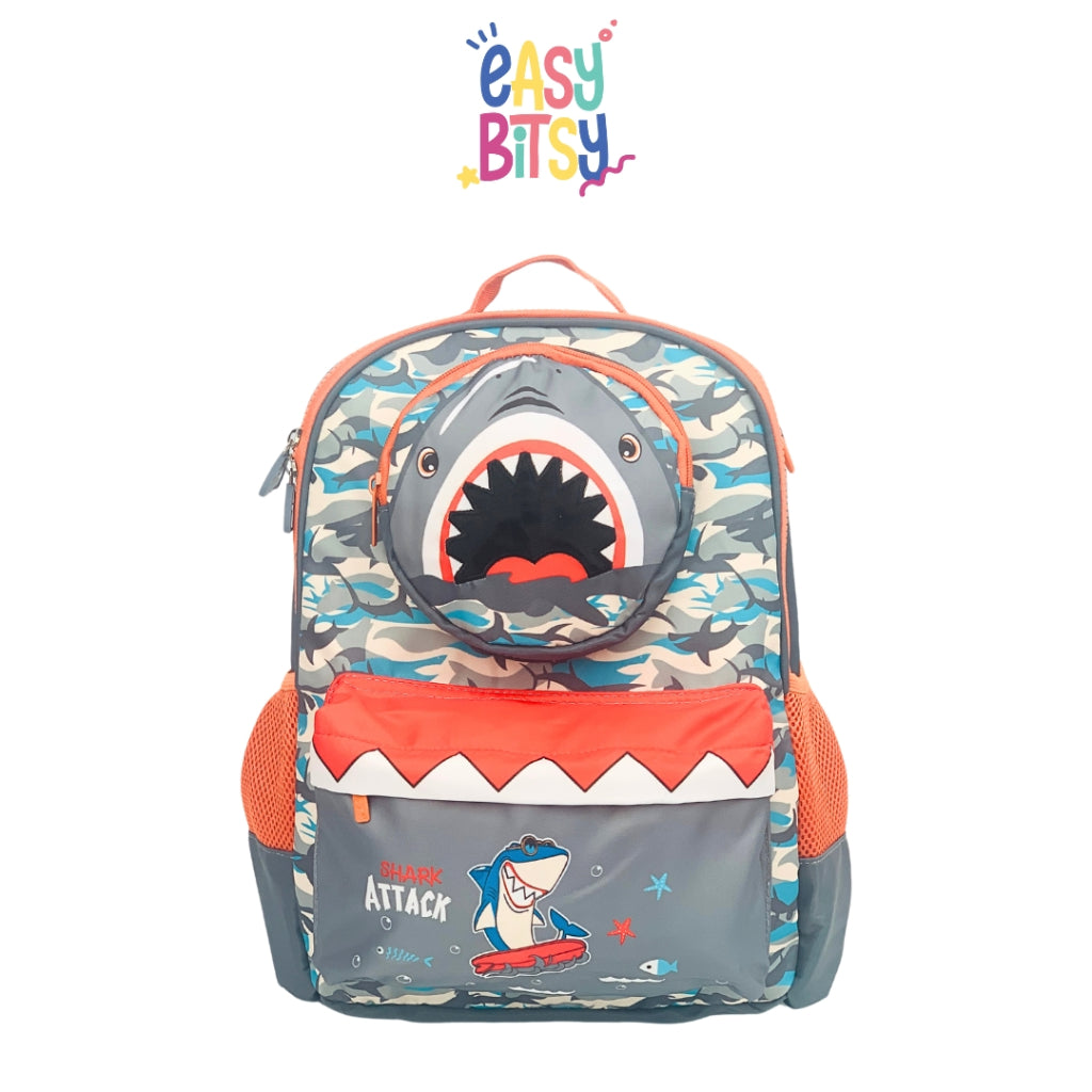 Easy Bitsy - Tas Ransel Backpack Sekolah Dino Soccer Astronot Anak Laki-Laki SD – Ursula Tidak ada merek