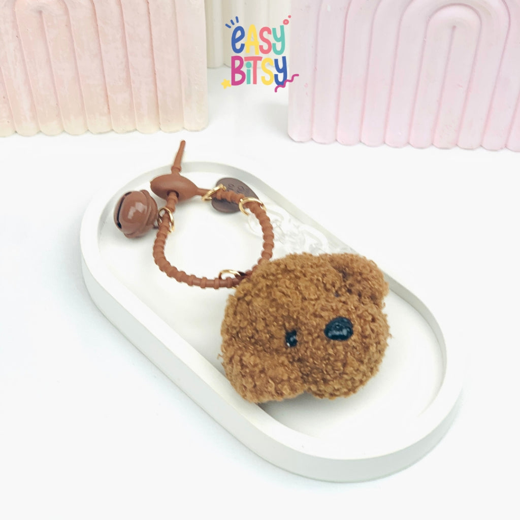 Easy Bitsy Keychain Gantungan Aksesoris Bunga Rajut, Rabbit, Dog - Mou Tidak ada merek