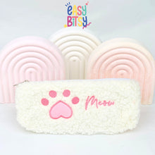Easy Bitsy Pencil Case Tempat Pensil Bulu Cat Paw - Elinor Tidak ada merek