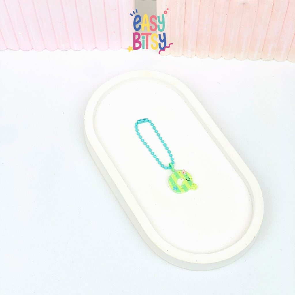 Easy Bitsy Keychain Gantungan Alphabet Mini - mrica Tidak ada merek