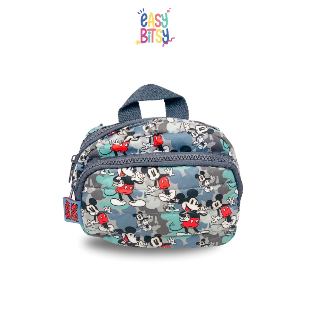 Easybitsy Tas Pinggang Waistbag Perempuan PAUD-TK Premium Mickey Mouse - ZR Tidak ada merek