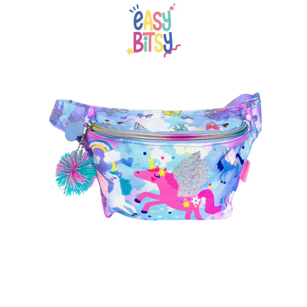 Easybitsy Tas Pinggang Waist Bag Anak Laki-Laki Perempuan TK-SD Soccer, Shark, Unicorn, Mermaid - Dusty Tidak ada merek