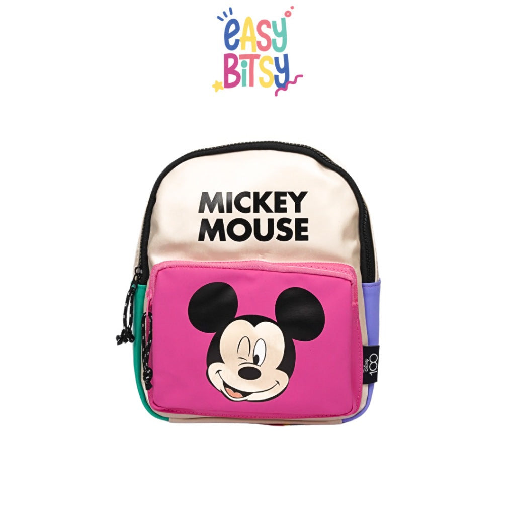 Easybitsy Tas Ransel Backpack Perempuan PAUD-TK Premium Mickey Mouse Kombinasi Warna - ZR Tidak ada merek