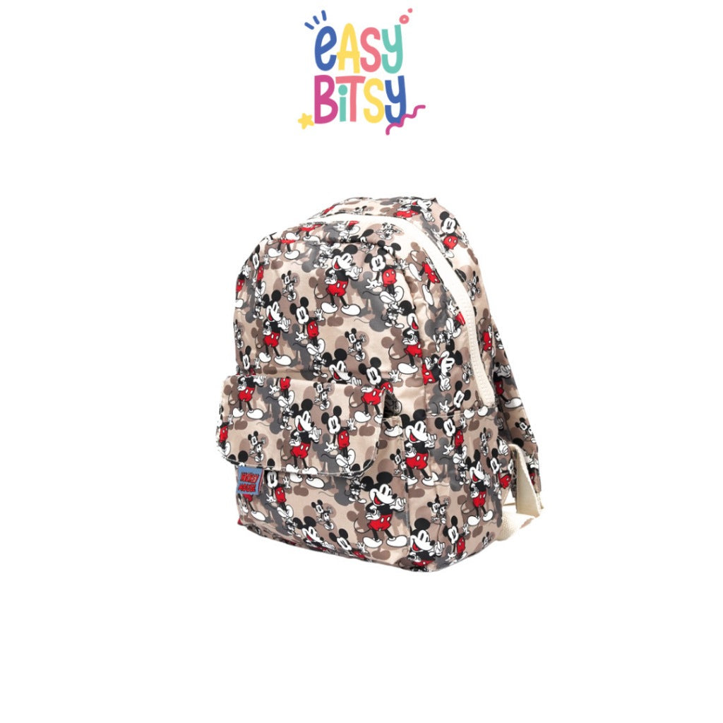 Easybitsy Tas Ransel Backpack Perempuan PAUD-TK Premium Mickey Mouse Army - ZR Tidak ada merek