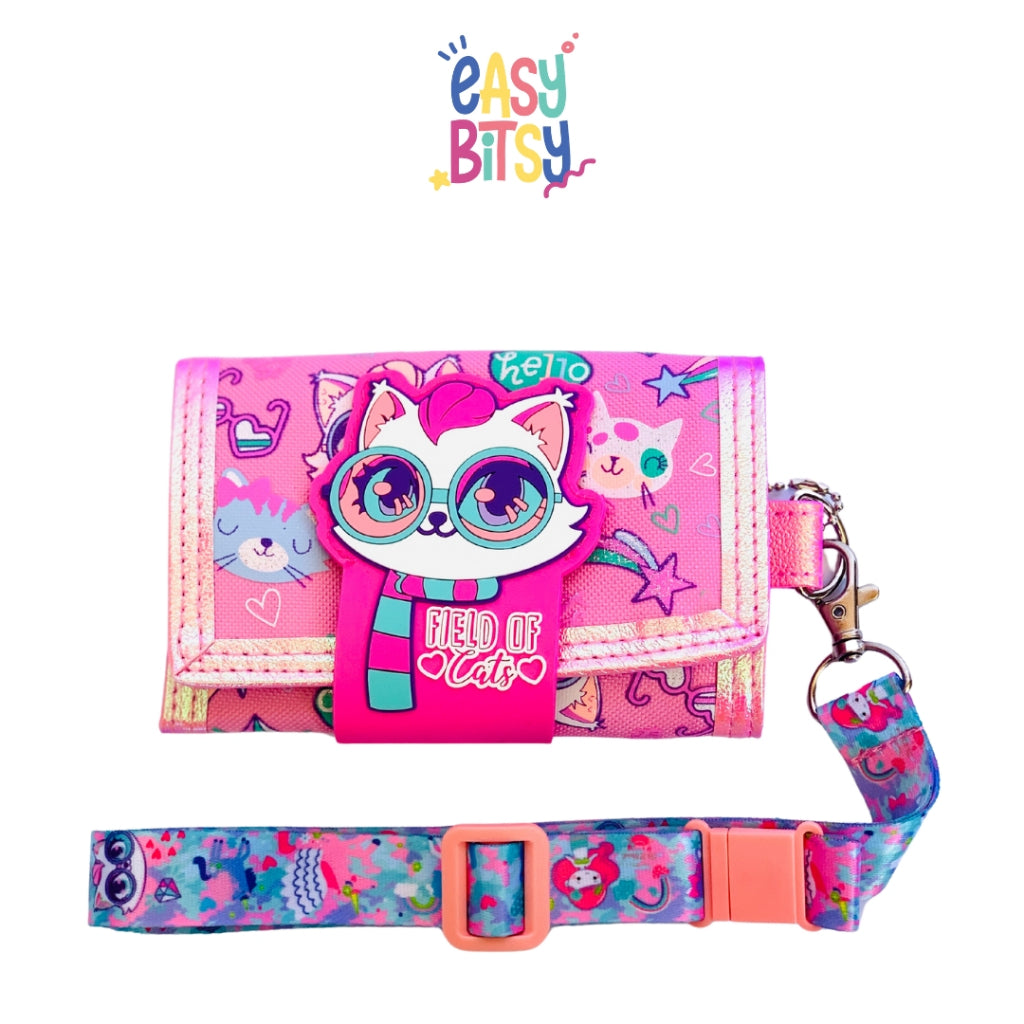 Easybitsy Dompet Mini Strap Wallet 3 Lipat Anak Laki-Laki Perempuan  PAUD-SD  - Raya Tidak ada merek