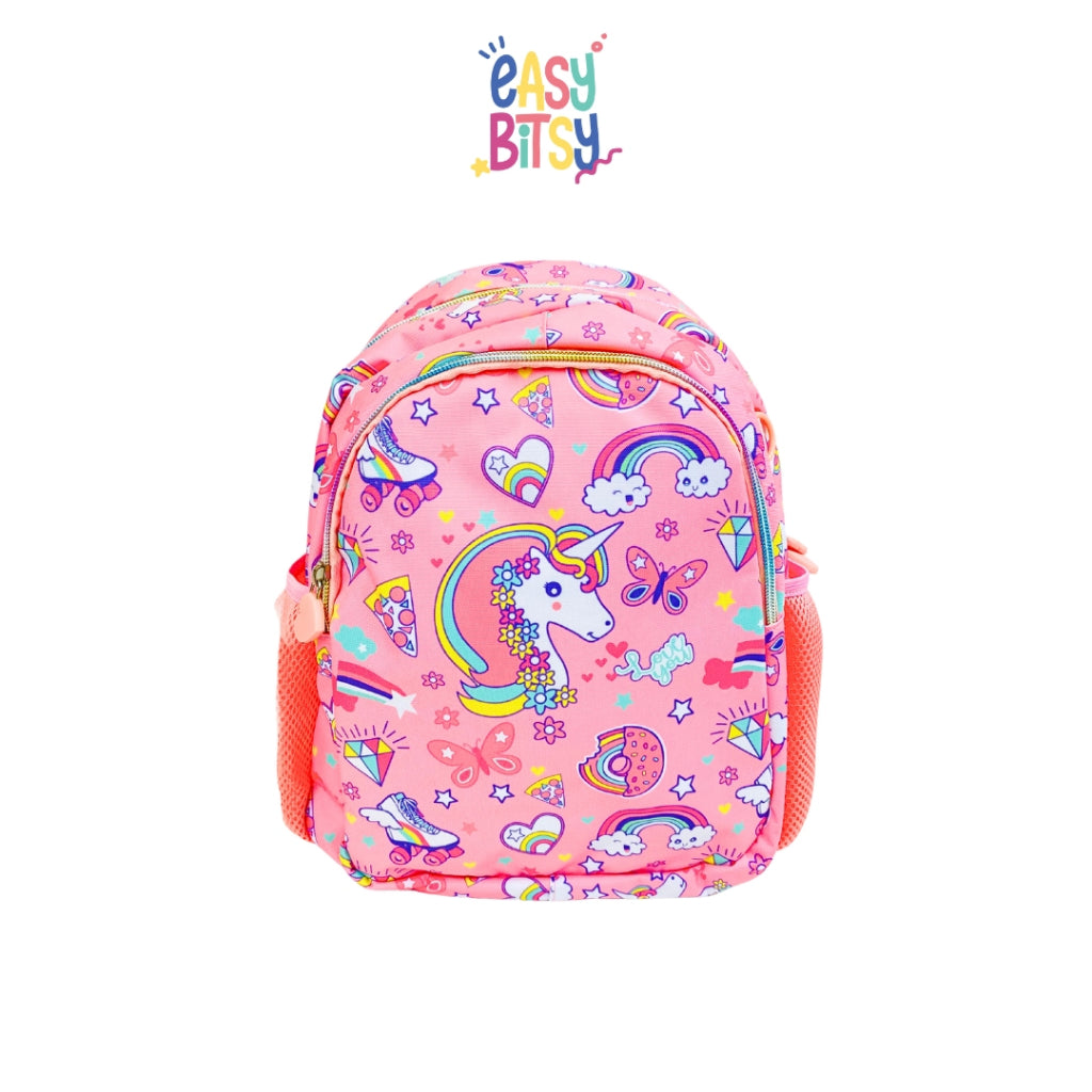 Easybitsy Tas Ransel Backpack Sekolah Anak Laki-Laki Perempuan PAUD TK Mermaid, Soccer - Hopps Tidak ada merek