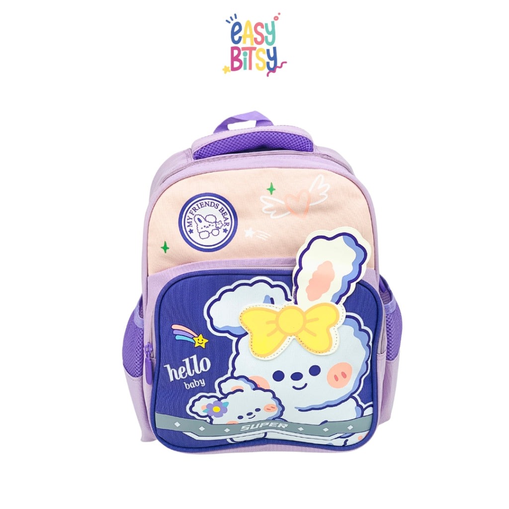 Easy Bitsy Tas Ransel TK SD Karakter Super Rabbit Bear - Stars Tidak ada merek