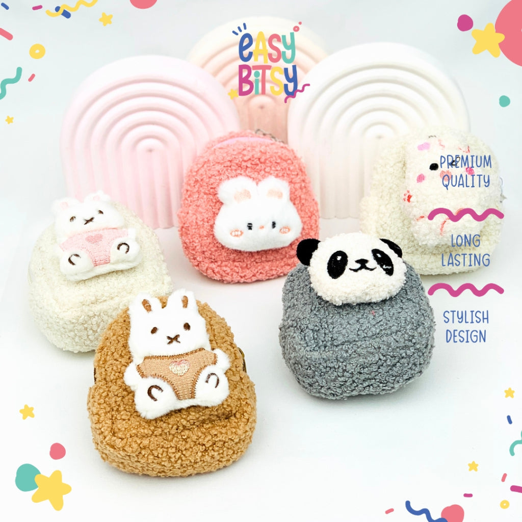 Easy Bitsy Keychain Dompet Bulu Tidak ada merek