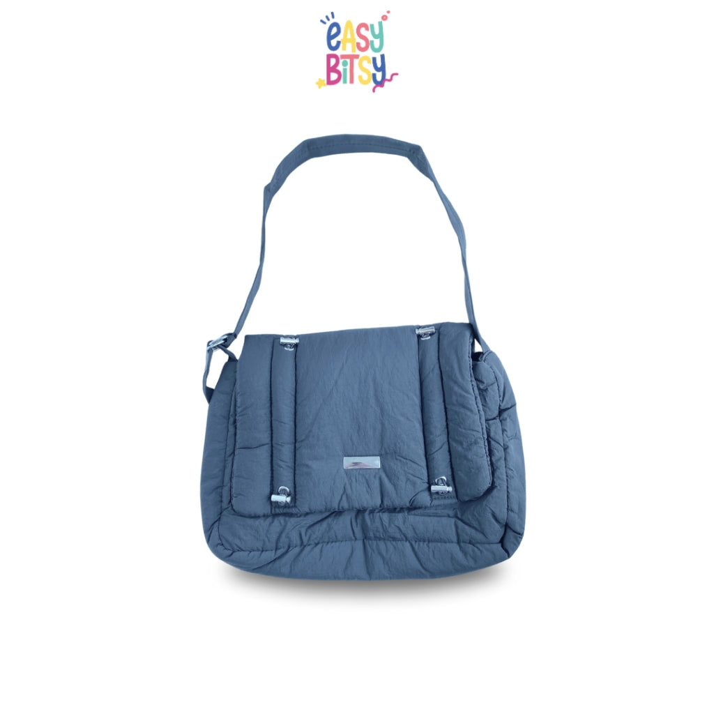 Easy Bitsy Tas Selempang Tote Bag Korea Dewasa Puffy Polos -  Jasmine Tidak ada merek