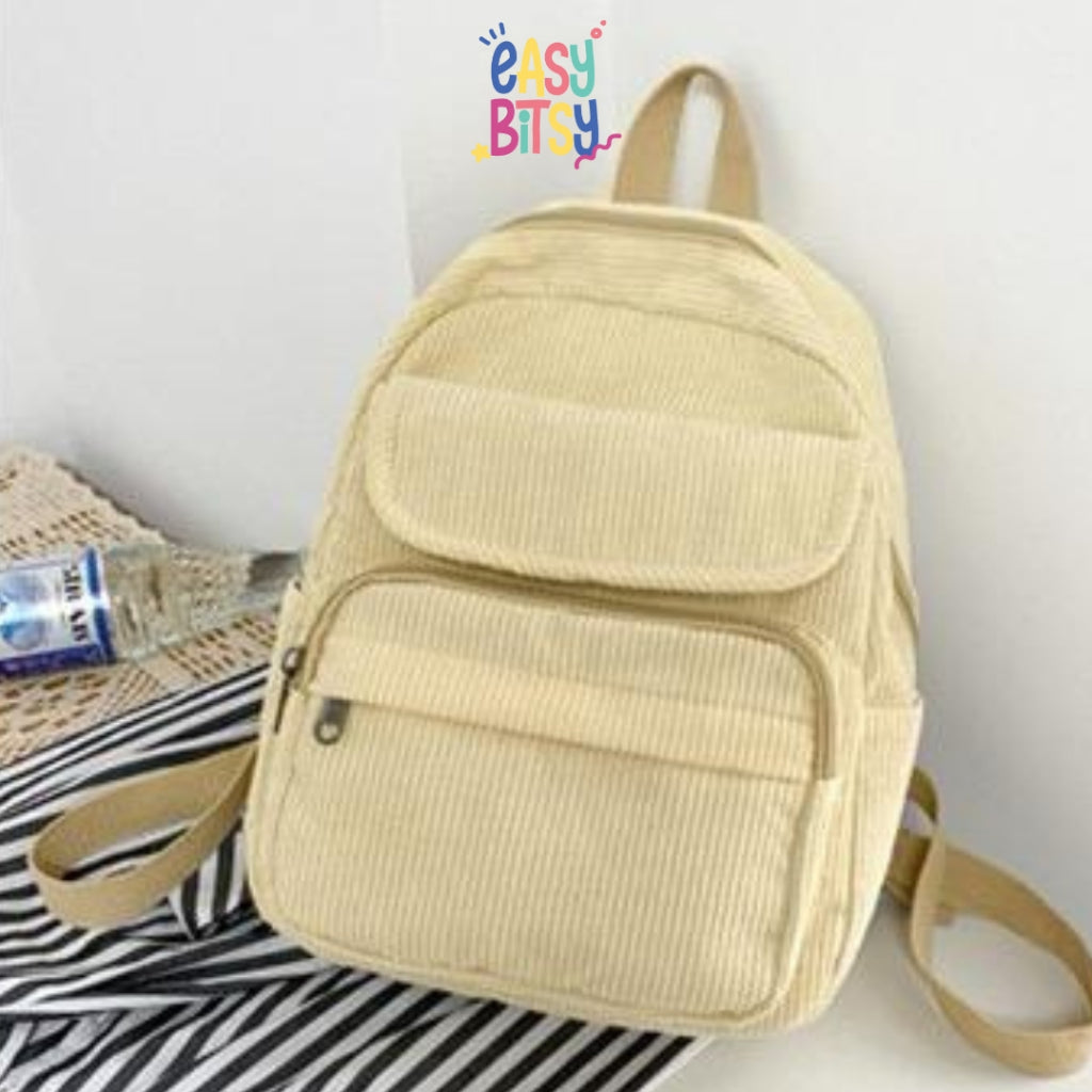 Easy Bitsy Tas Ransel Dewasa Korea Polos - Gabble Tidak ada merek