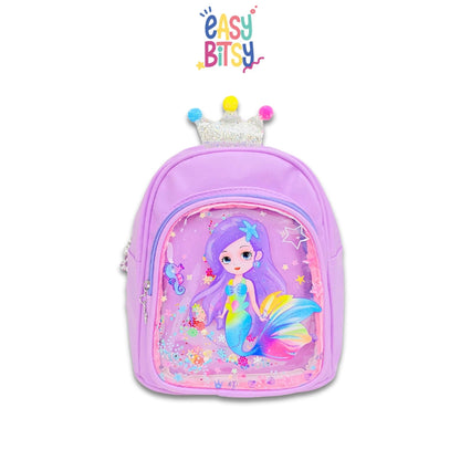 Easy Bitsy Tas Ransel Anak TK PAUD Unicorn Mermaid - Lady Queen Tidak ada merek