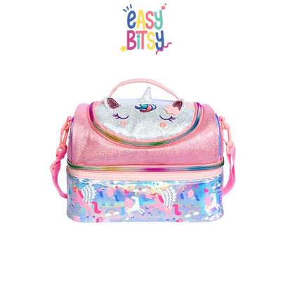 Easybitsy Tas Bekal Lunch Bag Box Tempat Makan Anak Perempuan TK - SD Mermaid, Unicorn - Petter Tidak ada merek