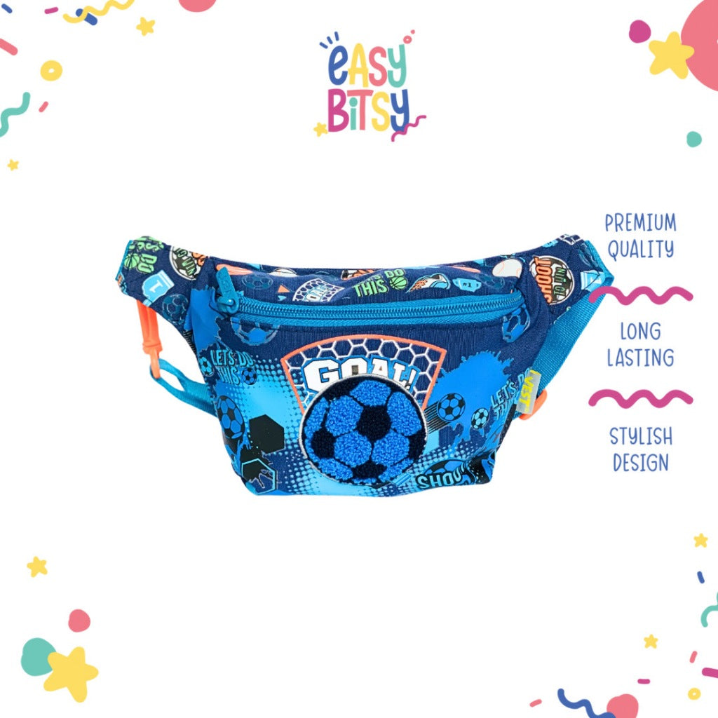 Easybitsy Tas Pinggang Waist Bag Anak Laki-Laki Perempuan TK-SD Soccer, Shark, Unicorn, Mermaid - Dusty Tidak ada merek