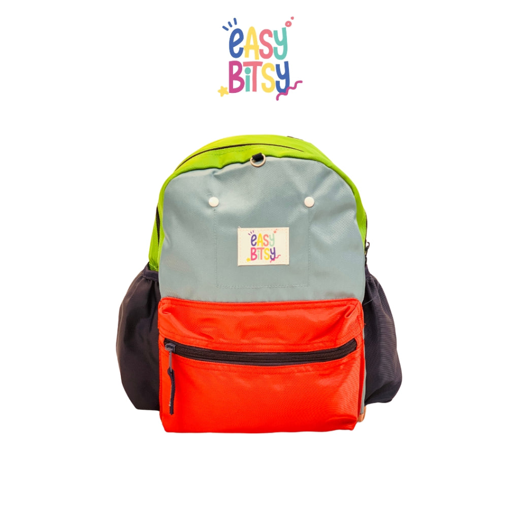 Easybitsy Tas Ransel Backpack Sekolah Flintstone Kecil Anak Laki-Laki Perempuan PAUD-TK - Colorful Tidak ada merek