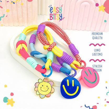 Easy Bitsy Keychain Gantungan Akrilik Smile Tidak ada merek
