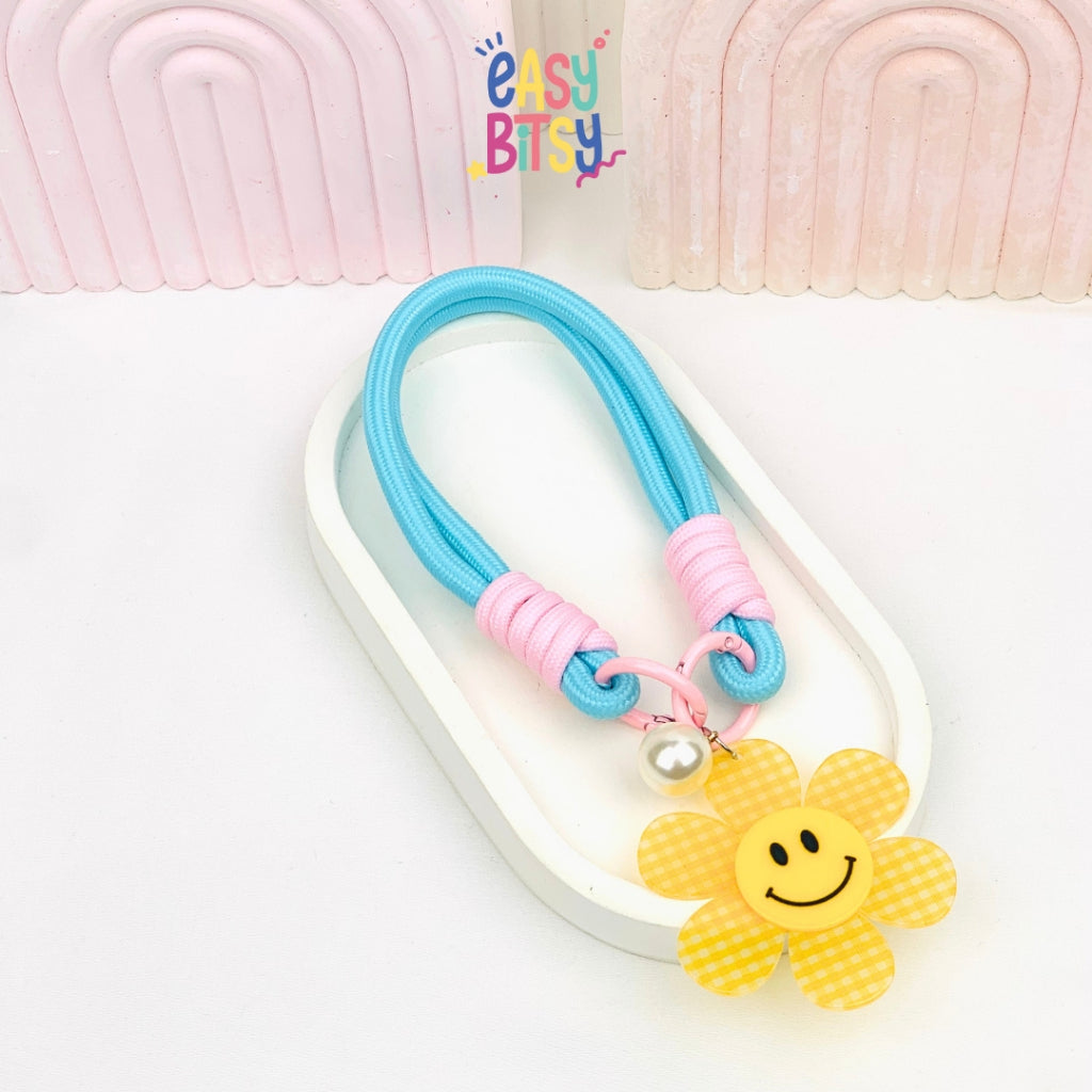 Easy Bitsy Keychain Gantungan Flower Tidak ada merek