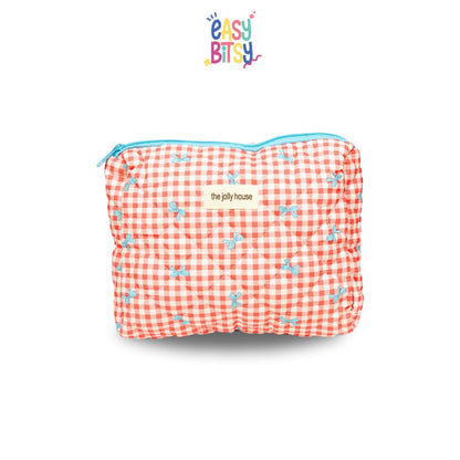 Easy Bitsy Pouch Besar Kecil Pillow Tempat Make up Skincare Perlengkapan Tulis - Grace Tidak ada merek
