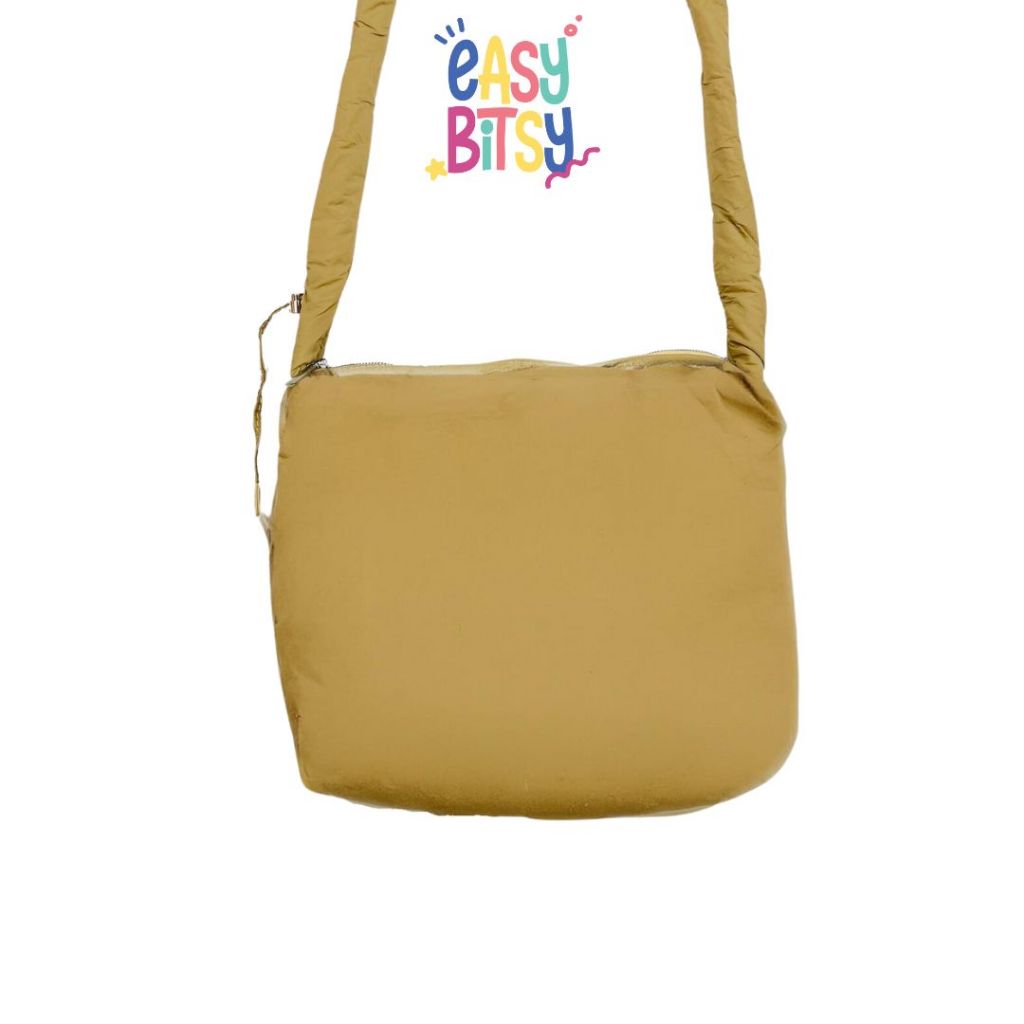 Easy Bitsy Tas ToteBag Polos Puffy Tidak ada merek