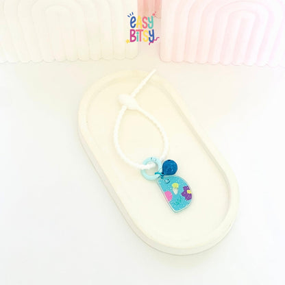 Easy Bitsy Keychain Gantungan Alphabet Akrilik Tidak ada merek