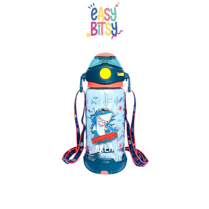 Easybitsy Botol Minum Water Bottle 650ML Anak Laki-Laki PAUD-SD Astronot, Dino, Monster, Shark, Soccer - Bunny