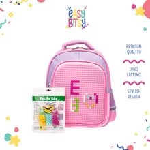Easybitsy Tas Ransel Backpack Sekolah Anak Perempuan PAUD TK Pixel Bits – Lego Tidak ada merek