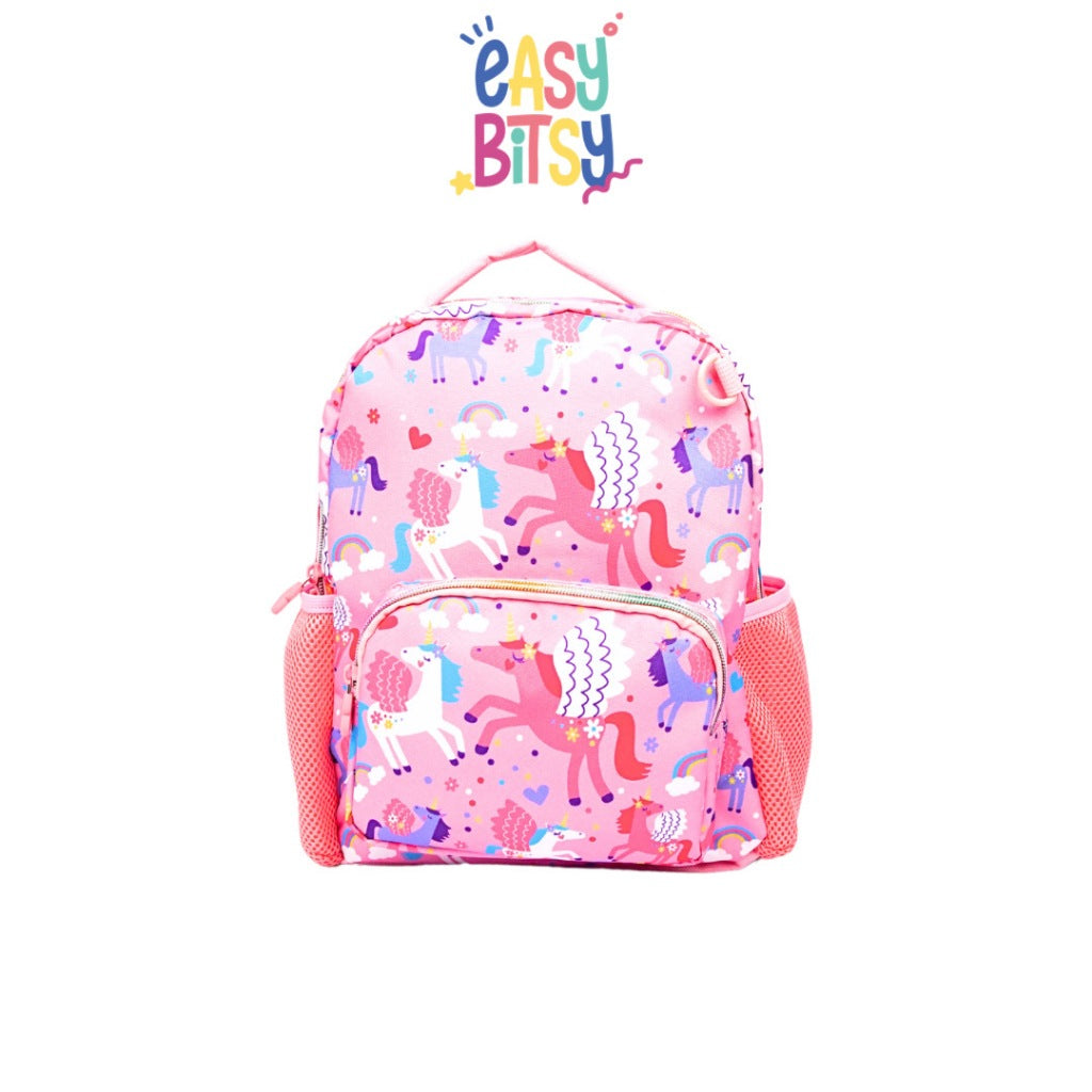 Easybitsy Tas Ransel Backpack Sekolah Anak Perempuan PAUD-TK Mermaid, Unicorn, Cat - Russel Tidak ada merek