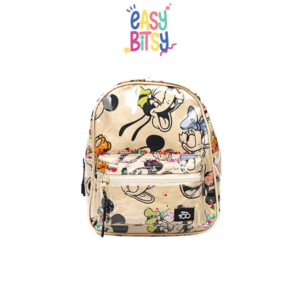 Easybitsy Tas Ransel Backpack Perempuan PAUD-TK Premium Mickey Cream Holo - ZR Tidak ada merek